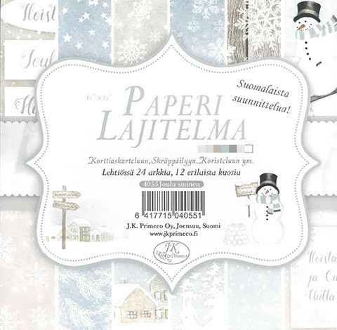 Paperilajitelma Pastelli joulu