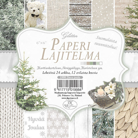 Paperilajitelma Deco joulu