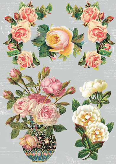 Fabrika Decoru; decoupage paperi  