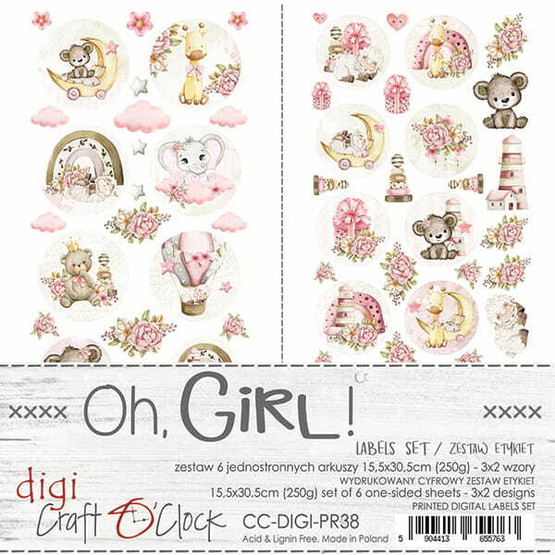 Craft O’Clock leikekuvat – Hello Little Girl 