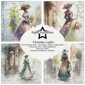 Paper Favourite -Victorian Ladies 15 x 15 cm 