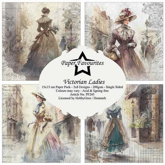 Paper Favourite -Victorian Ladies 30,5 x 30,5 cm 