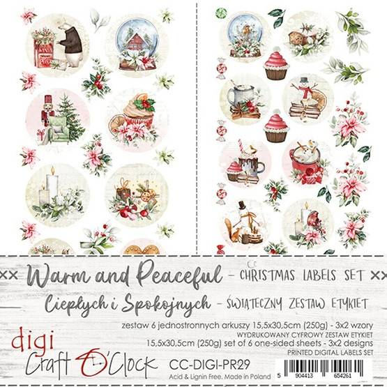 Craft O’Clock leikekuvat – Warm and Peaceful - Joulusarja