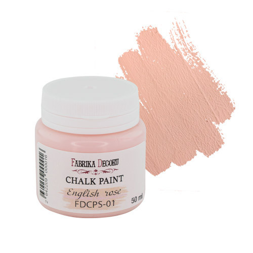 Fabrika - kalkkimaali English rose 50 ml 