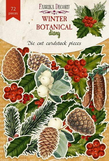 Fabrika Dekoru - Winter botanical diary, 72 kpl