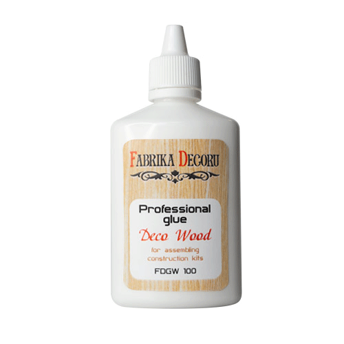 Fabrika Decoru - Ammattimainen liima Deco Wood 100 ml