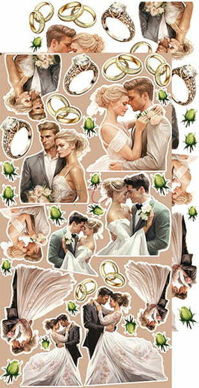 Craft O’Clock leikekuvat – A DAY TO REMEMBER - EXTRAS set - WEDDING 
