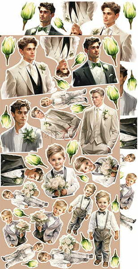 Craft O’Clock leikekuvat – A DAY TO REMEMBER - EXTRAS set - WEDDING 