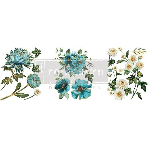 Decor Transfers - gilded floral