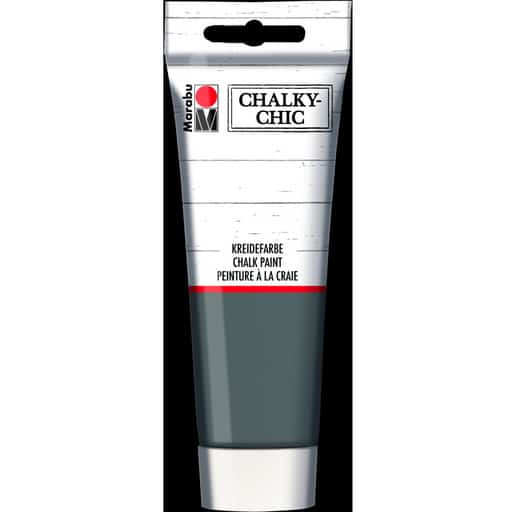 Marabu ChalkyChic kalkkimaali 100ml, väri 174 Slate/Liuskekivi