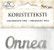 Koristeteksti Onnea hopea 5kpl