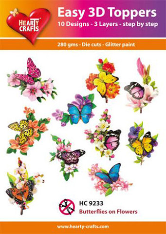 3D-paketti paketti Perhoset