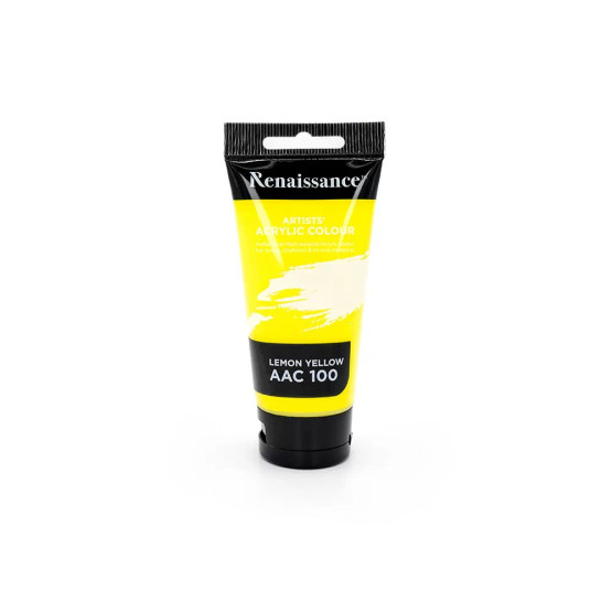 Akryylimaali Lemon yellow-75g