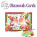 Timanttimaalauskortti Dotty Designs CHRISTMAS BIRDS 15x10cm