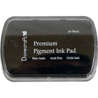 Dovecraft Premium Pigment Ink Pad, Jet Black 