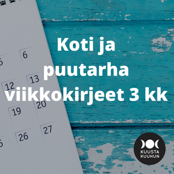 Koti ja puutarha -kuukirjeet 3 kk