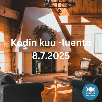 Kodin Kuu - luento 8.7.2025