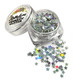 Night sky SILVER STAR glitter