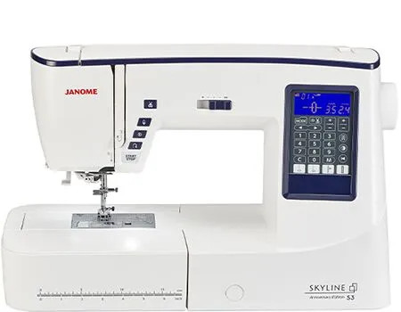 Janome Skyline S3, Anniversary edition / Esittelykone