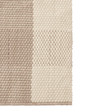 Ruudullinen juuttimatto 170x240 Beige/Natural