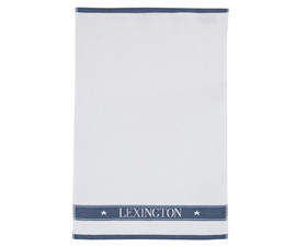 Terry keittiöpyyhe valkoinen/sininen