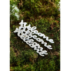 Welcome Decoration Word 4 kpl