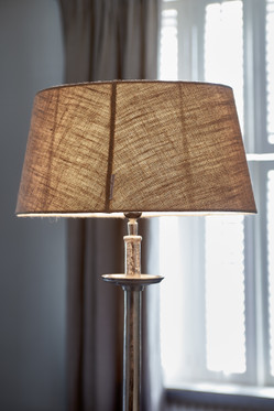 Fabulous Flax Oval Lampshade L