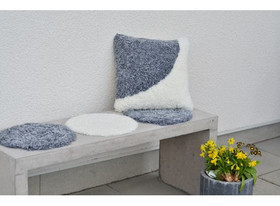 Curly istuintalja Valkoinen