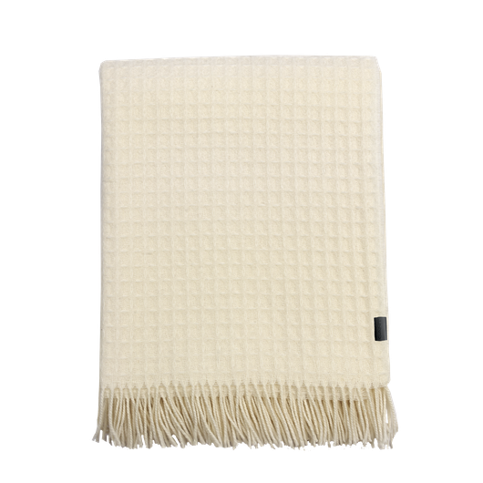 Waffle Torkkupeite 130x180 cm Egg Shell