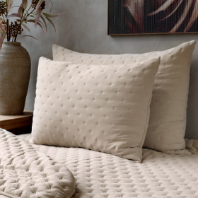 Aix Soft tyynynpäällinen pellavanvärinen 50x70 cm Chic Antique