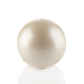 Velvet Pallokynttilä 10cm Pearl Balmuir