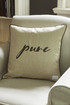 Pure Pillow Cover flax 50x50