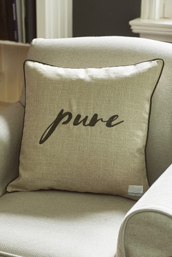 Pure Pillow Cover flax 50x50