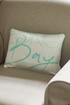 Long Bay Pillow Cover blue 40x30
