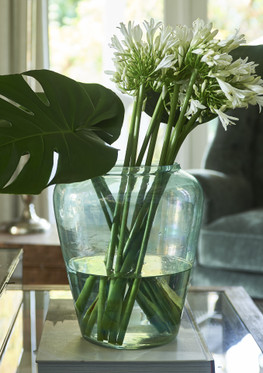 Limehouse Luster Vase green