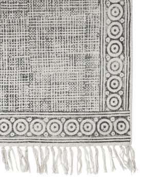 Twilight puuvillamatto harmaa 160x230cm