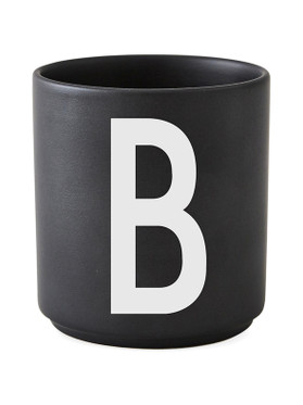 Personal Porcelain Cup black A-Z