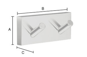 House Kaksoispyyhekoukku Musta