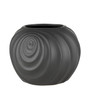 Swirl Kukkaruukku Musta Ø20.5x17.5 cm Lene  Bjerre