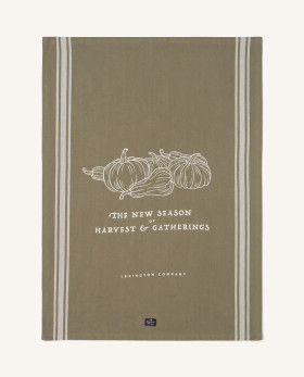 Kuvioitu twill-keittiöpyyhe 