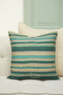 Serene Island palm tree Pillow Cover 50x50
