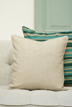 Serene Island palm tree Pillow Cover 50x50