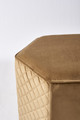 Parklane Pouf Velvet Caramel