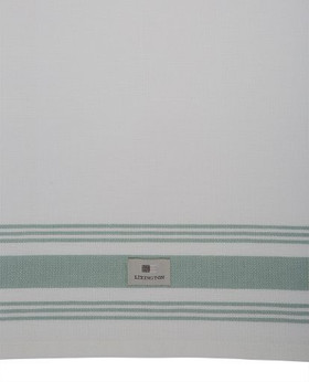 Hotel keittiöpyyhe valkoinen/vihreä