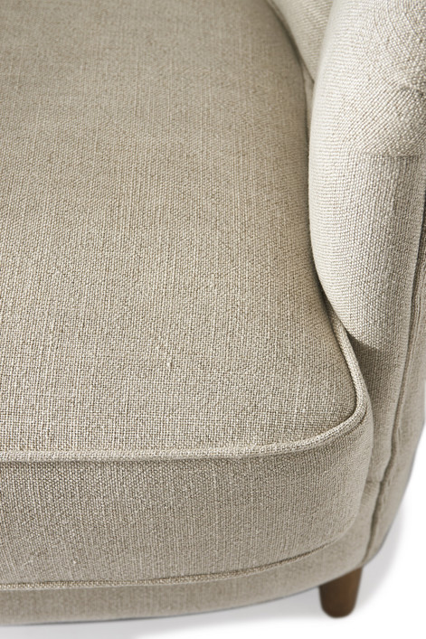 Rue Royale Armchair Linen FabFlax