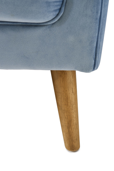 Contessa Sofa 2 Seater Velvet Cafe Latte