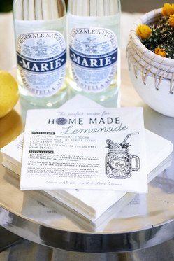 Paper Napkin Home Made Lemonade