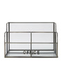 French Glass Office Organizer