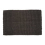 Ovimatto Jute Musta 90x60
