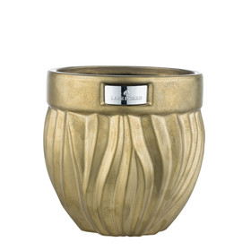 Flamia Kukkaruukku Antiikkikulta  16 cm Lene Bjerre